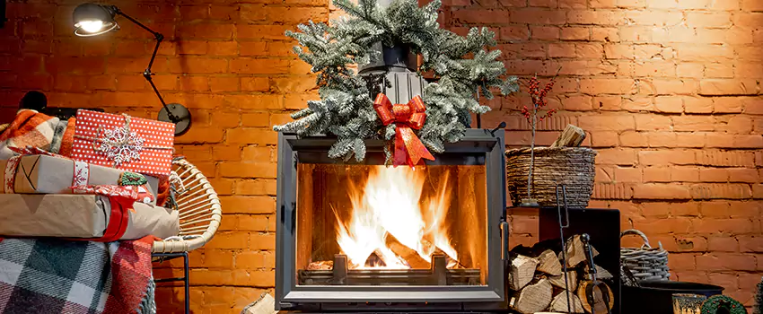 Travis Industries Linear Gas Fireplace Installation in South Pasadena, California