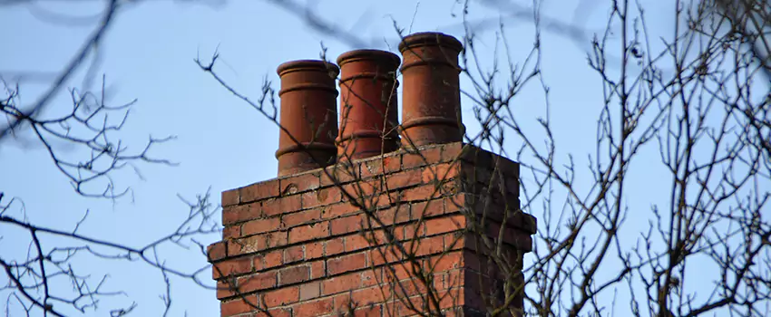Chimney Crown Installation For Brick Chimney in South Pasadena, California